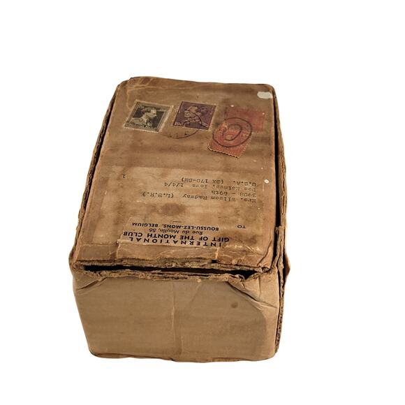 Shot Glasses Set of 6 Vintage International Gift of  Month Club Belgium 1950's - Picture 14 of 16